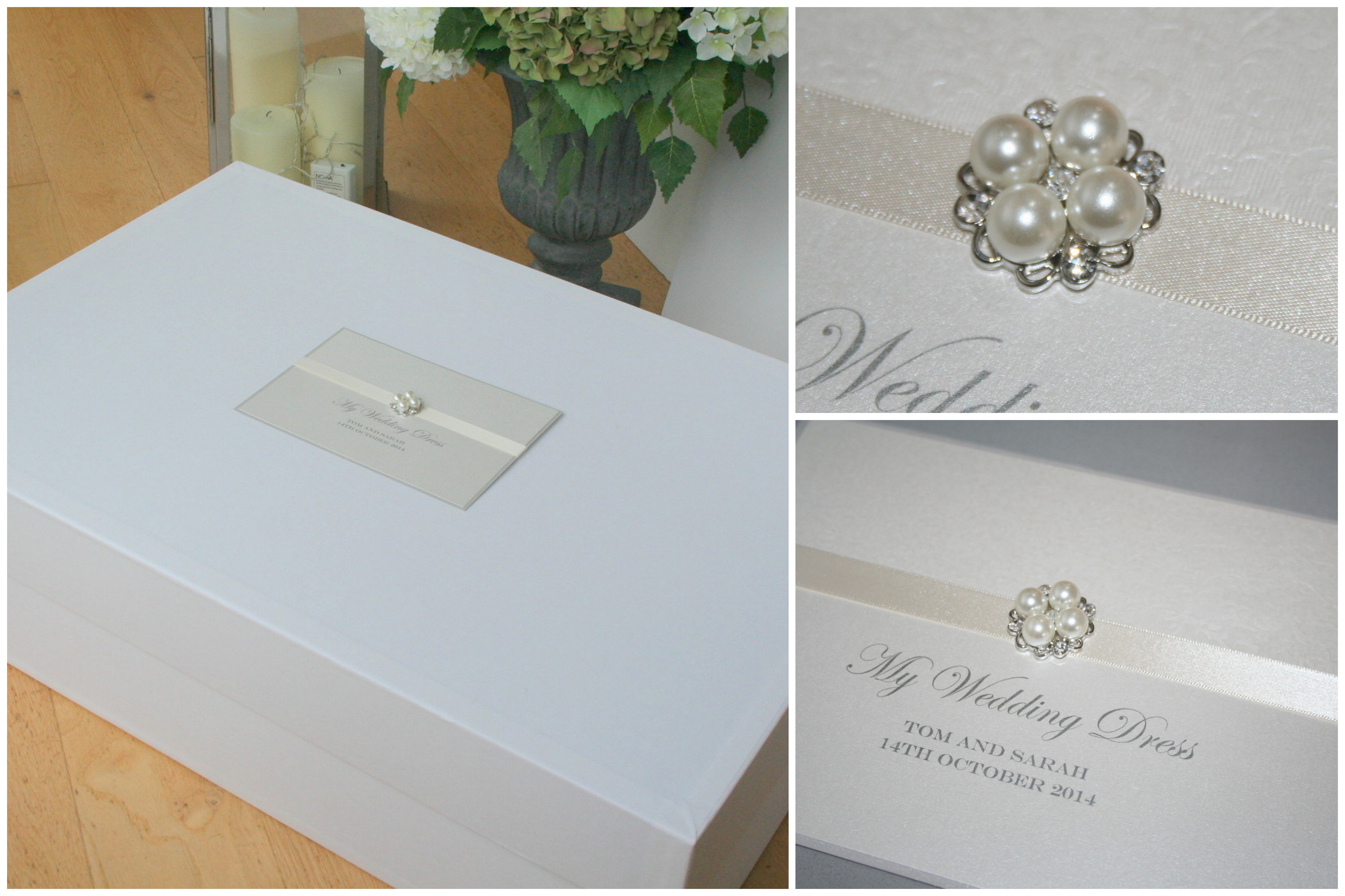 Luxury Couture Collection Wedding Dress Storage Box 'Ava'